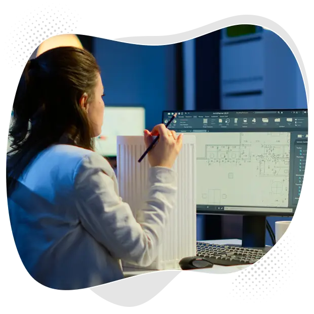 Students are creating Civil, Architecture, Interior & Mechanical Layouts in our AutoCAD Training Course in Ahmedabad.