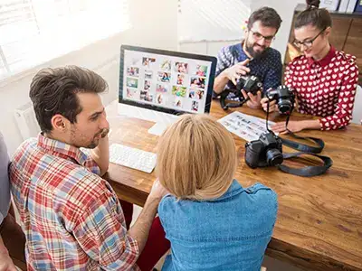 Professionals are learning photo editing, digital art, layers effects in our Photoshop Course in Ahmedabad.