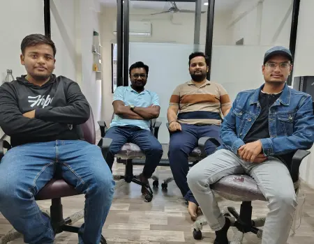 Staad Pro training batch completion group photo at Nemi Designing Center, Ahmedabad.